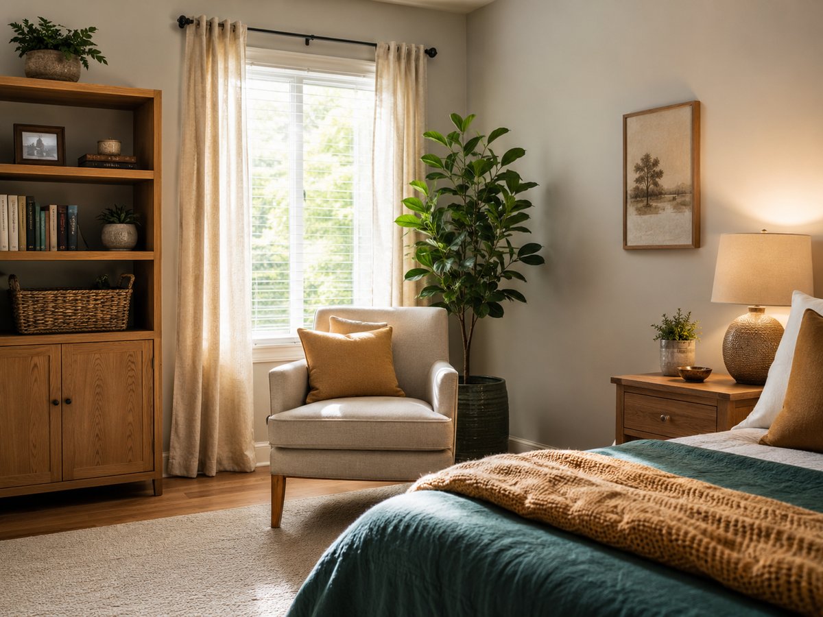 Organized living space after hoarding cleanup in Florida